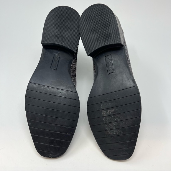 Kenneth Coke Reaction Salt Chelsea Boots Size 11 Snakeskin Reptile Grey - Picture 6 of 7